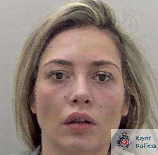 Lisa Bowden, 33, of Wiltshire Close, Dartford, was jailed. Picture: Kent Police