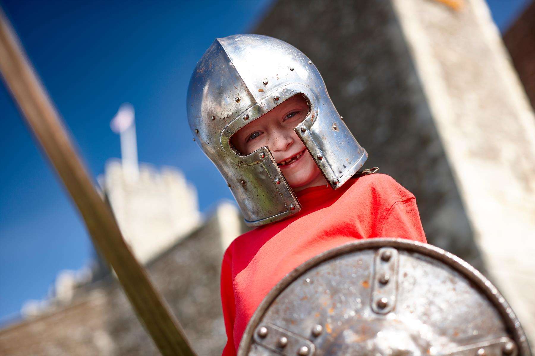 Tudor fun at Dover Castle