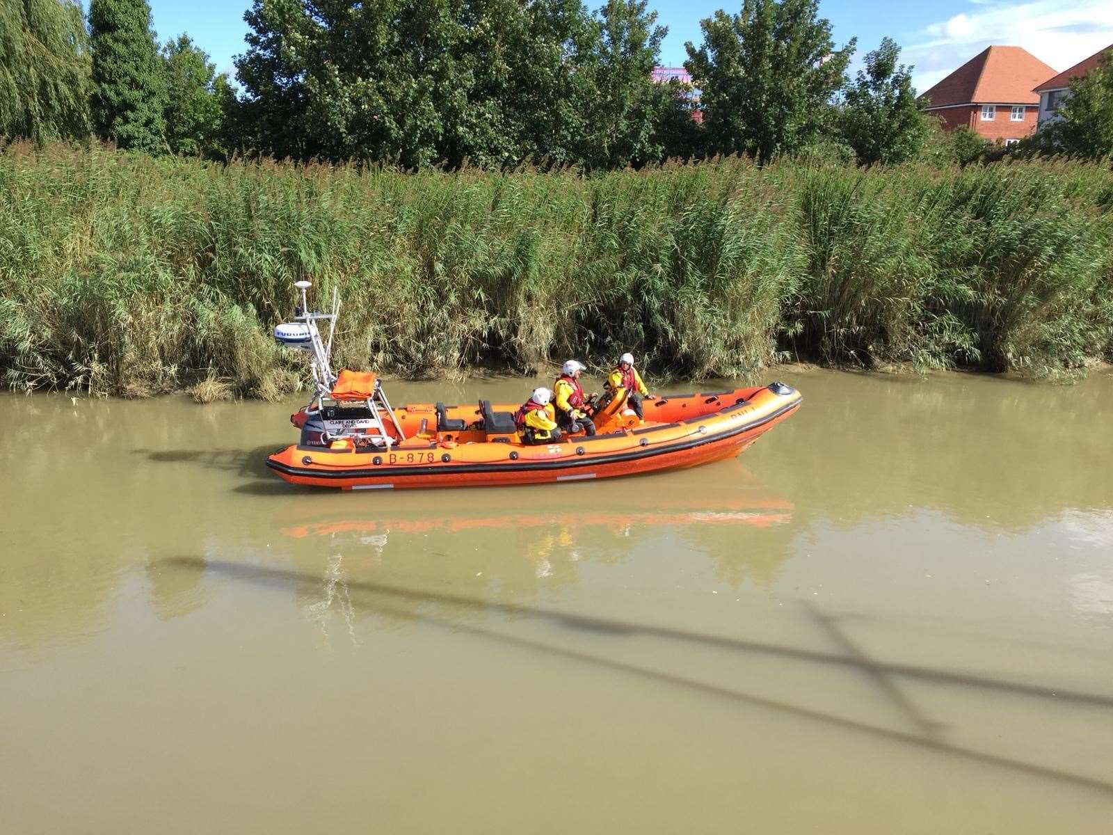 Search teams out on the river looking for Lucas Dobson (15388169)