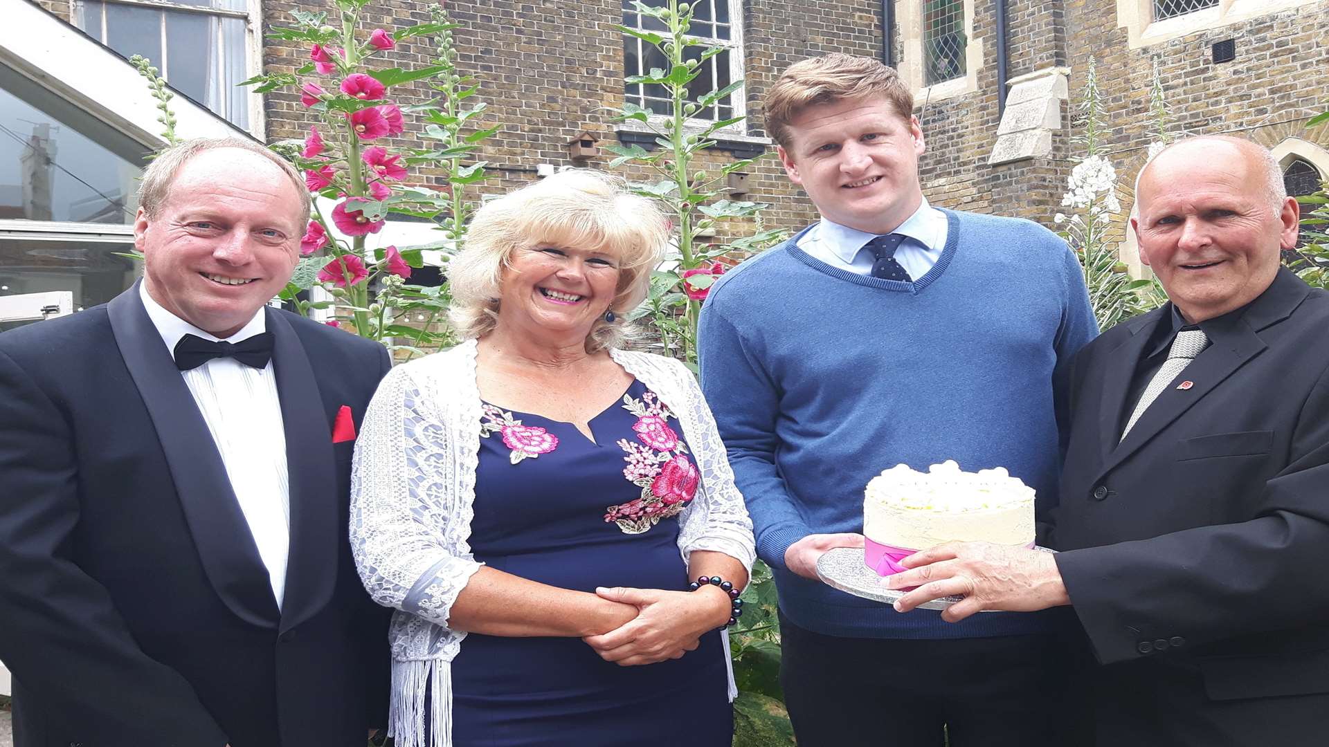 Colin Smith, Tracy Carr, PCC Matthew Scott and Cllr Adrian Friend