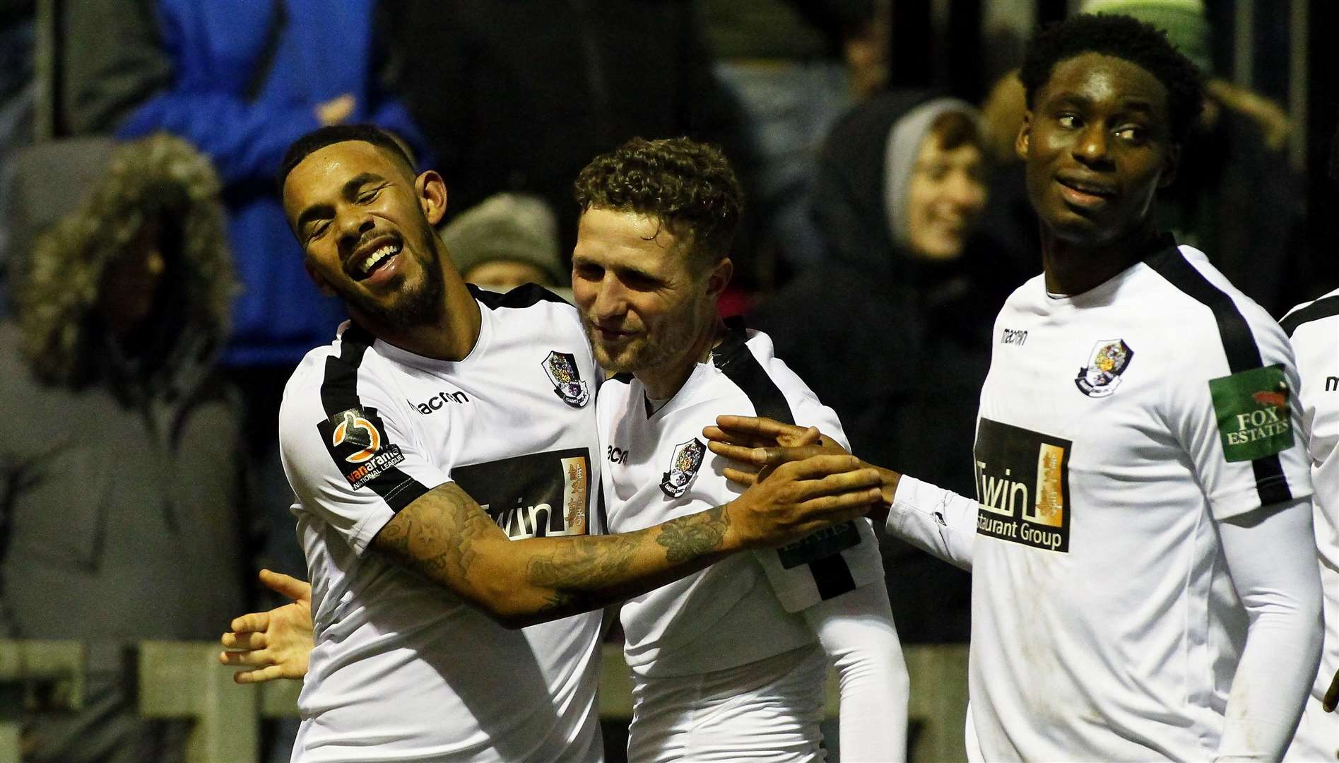 Phil Roberts, Billy Crook and Jordan Wynter have all joined Dartford this season Picture: Sean Aidan