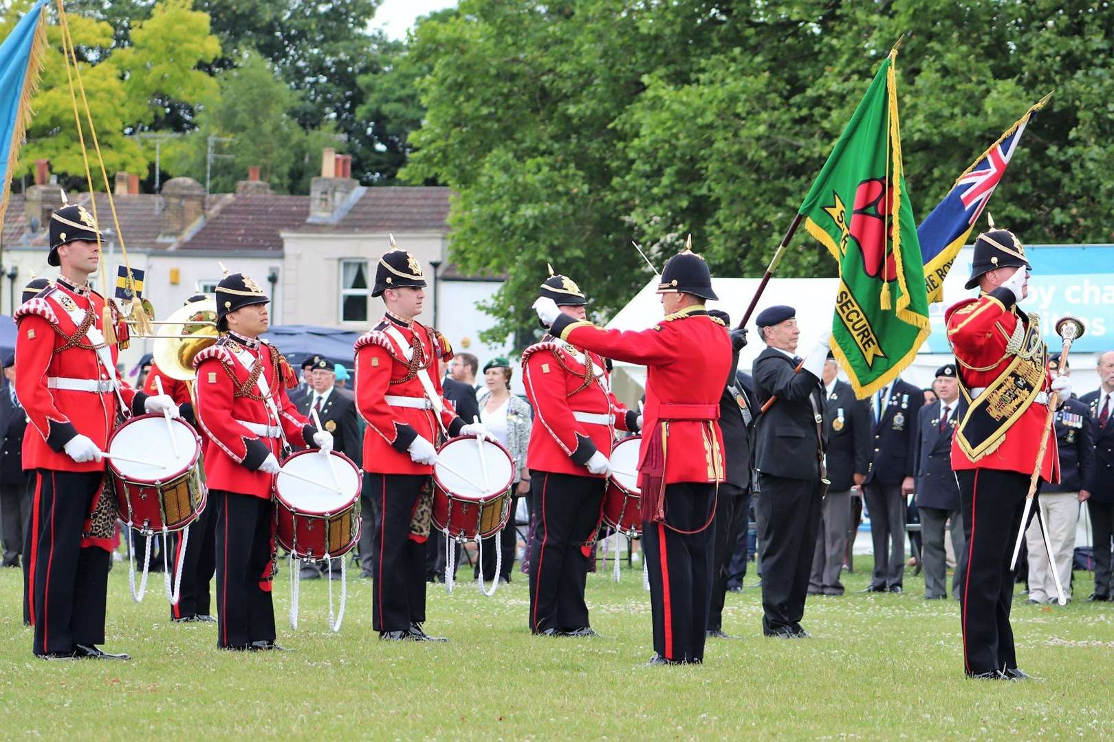 This year recognised the 40th Anniversary of the Falklands. Picture: Rachel Evans