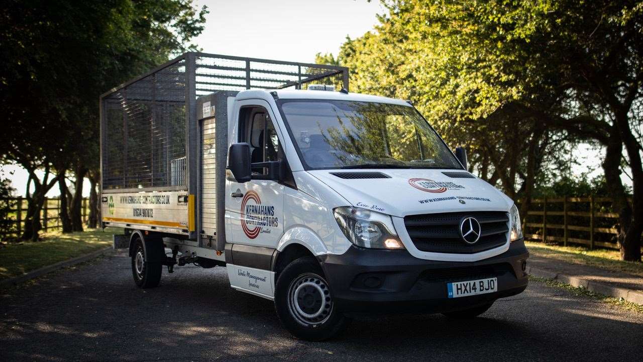 Daniel Kernahan invested in vehicles to help grow his rubbish removal firm