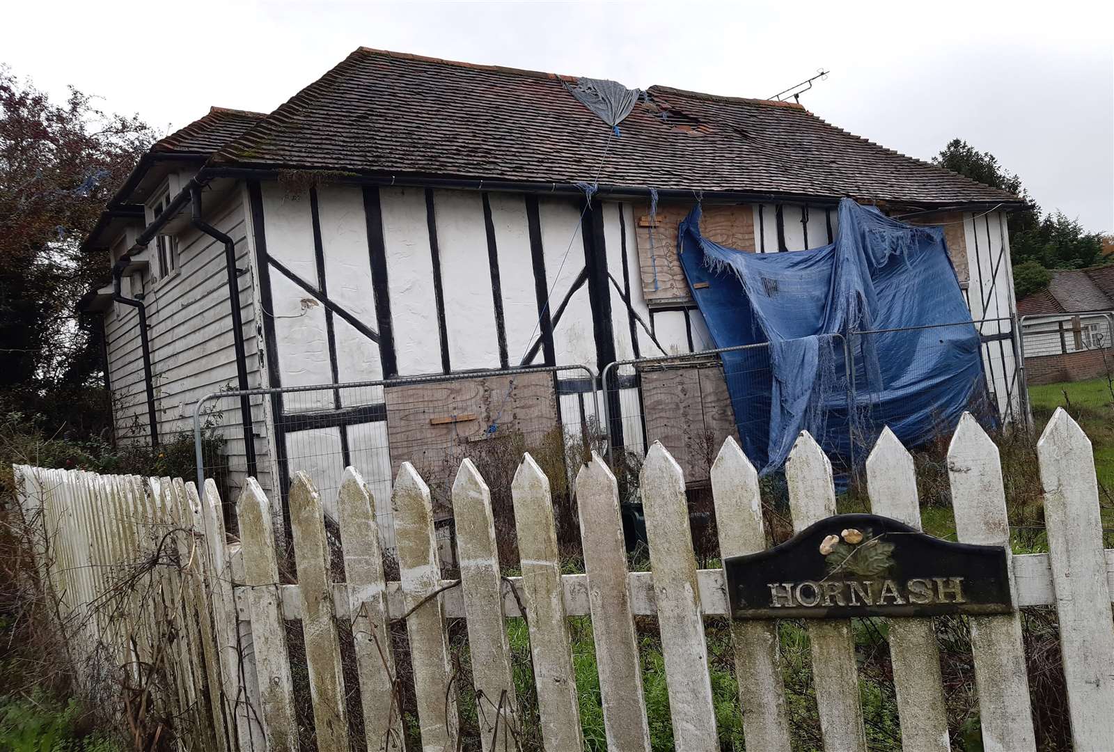 The Grade II-listed Hornash building in Shadoxhurst