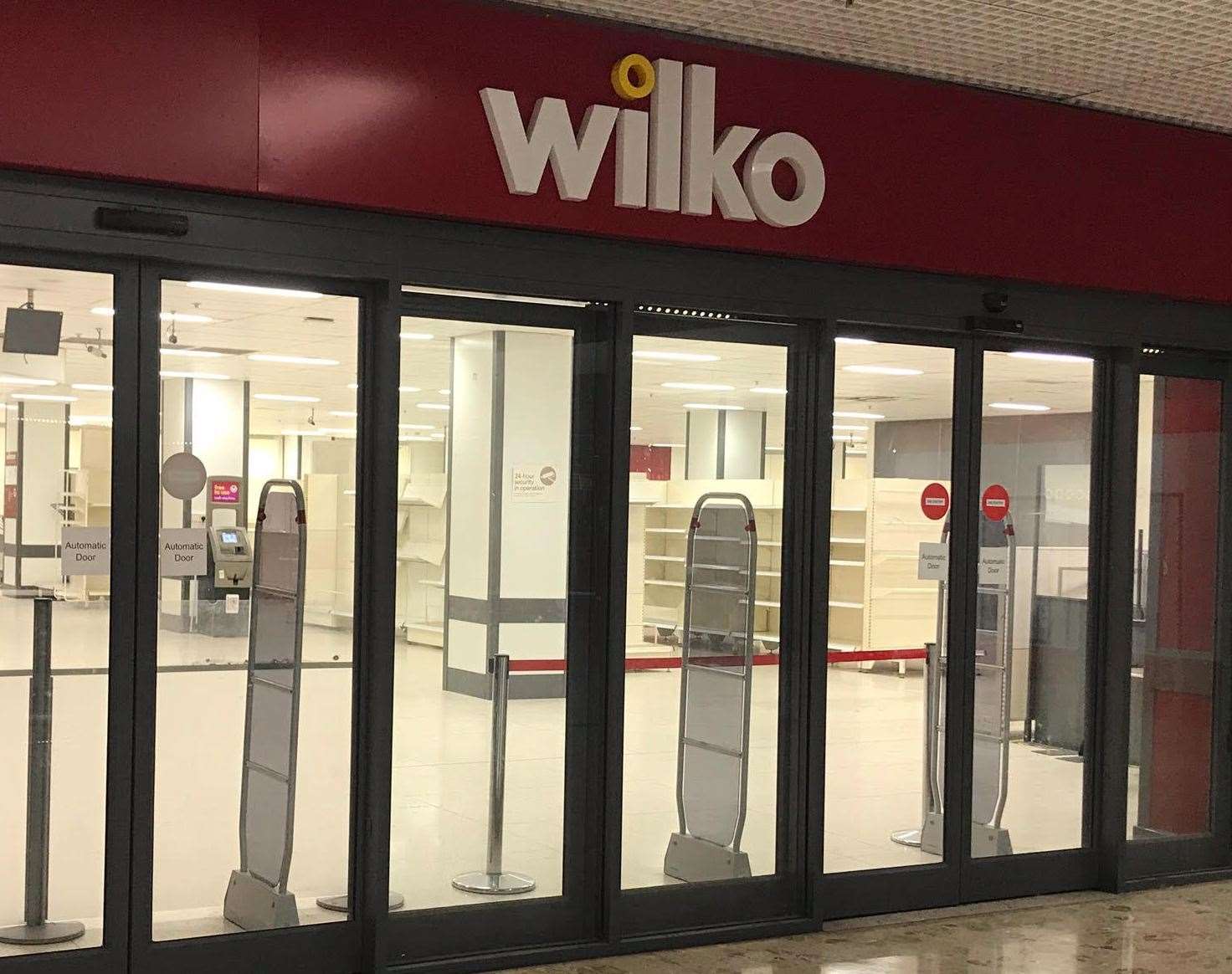 Part of the former Wilko is up on the market