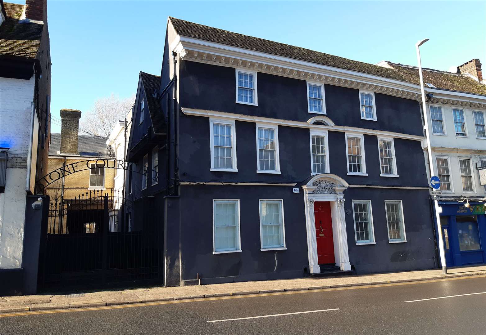 Stone Court House in Lower Stone Street, Maidstone, is now a popular hotel