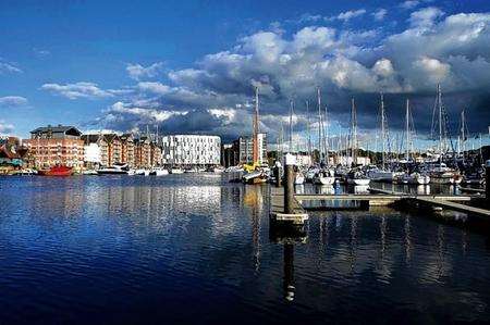 Ipswich waterfront