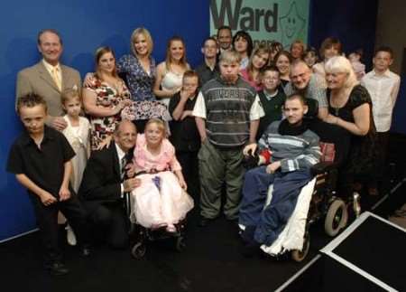 HONOURED: The award winners at the Ramada Hotel, Hollingbourne. Picture: PAUL DENNIS