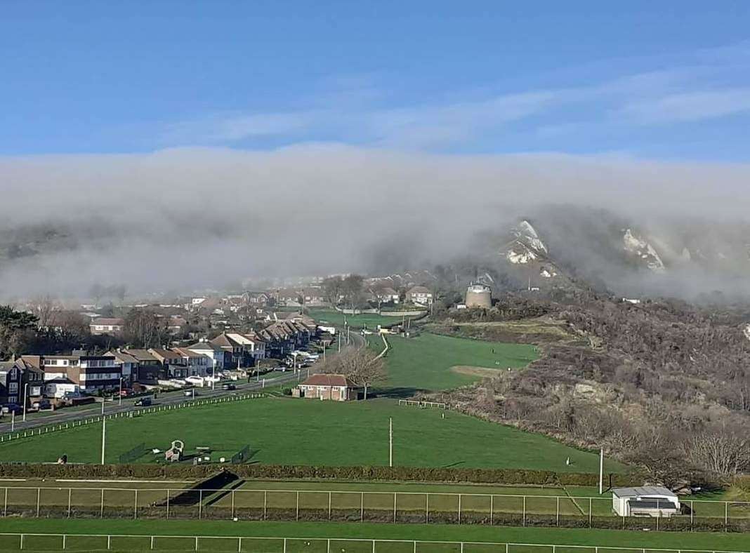 The East Cliff in Folkestone. Picture: Kate Rhodes