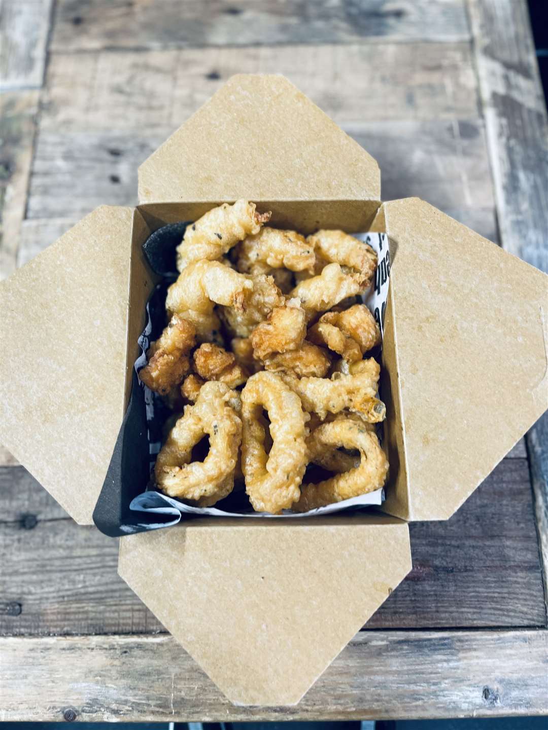 The Fisherman's Platter. Picture: Gravesend Burger Kiosk