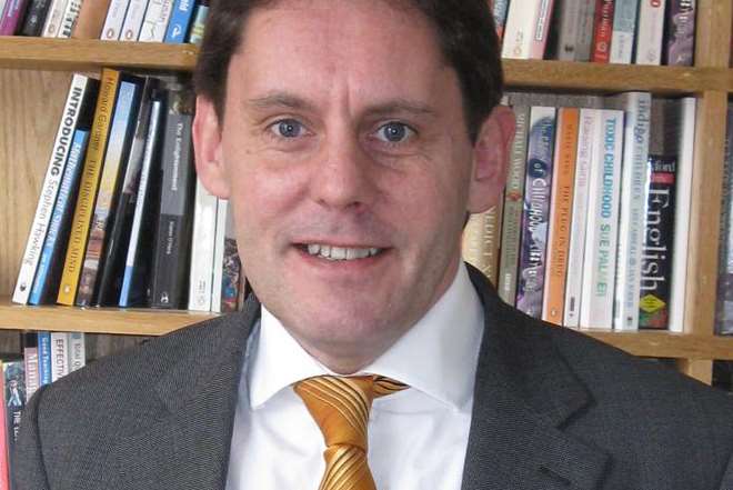 Langton Boys' head of school Ken Moffat