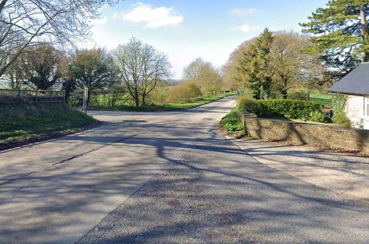 Police were called to Stone Street in Stanford after a crash this morning. Picture: Google