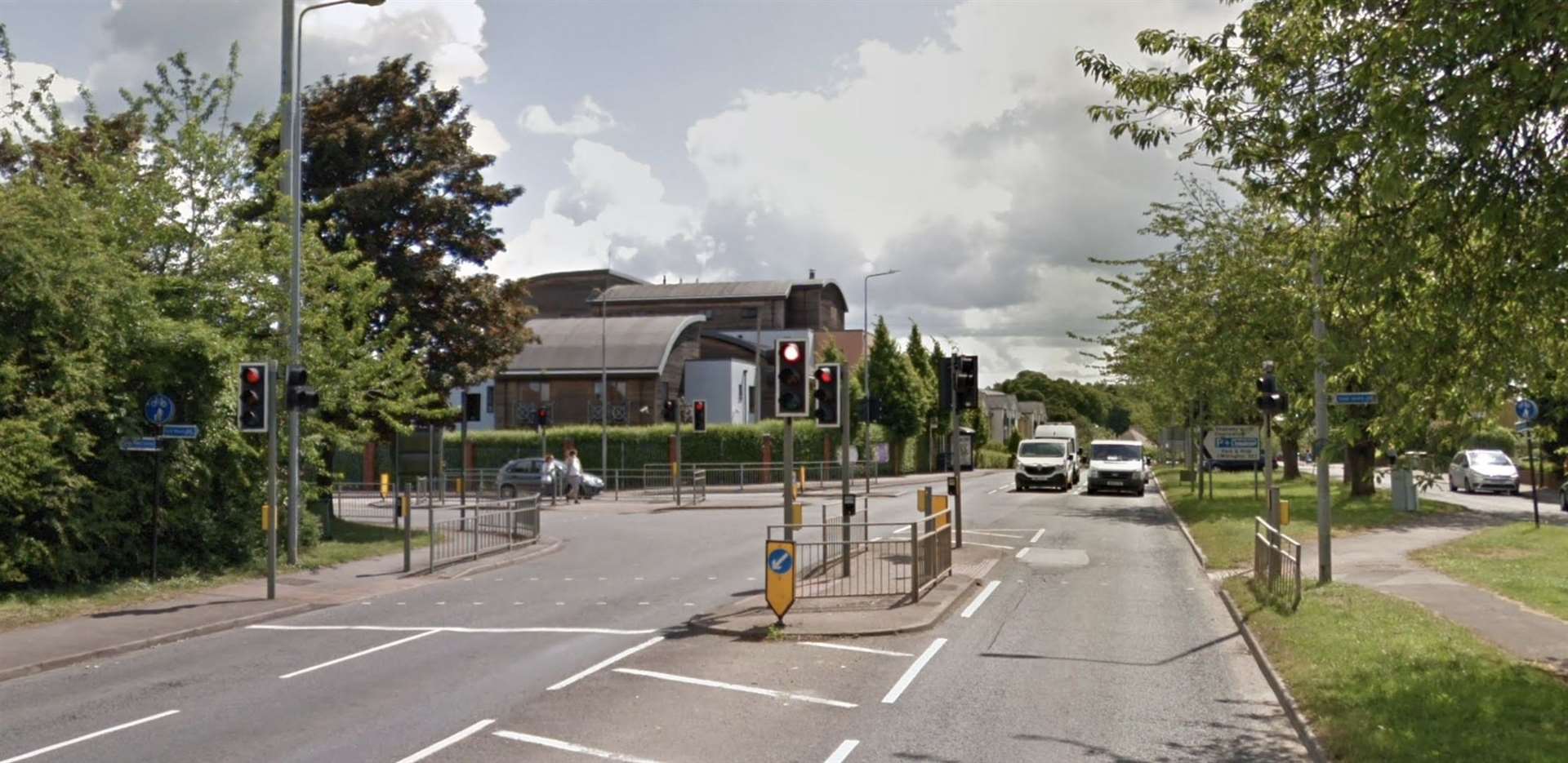 The accident happened in Sutton Road near the junction with Willington Street. Picture: Google Street View