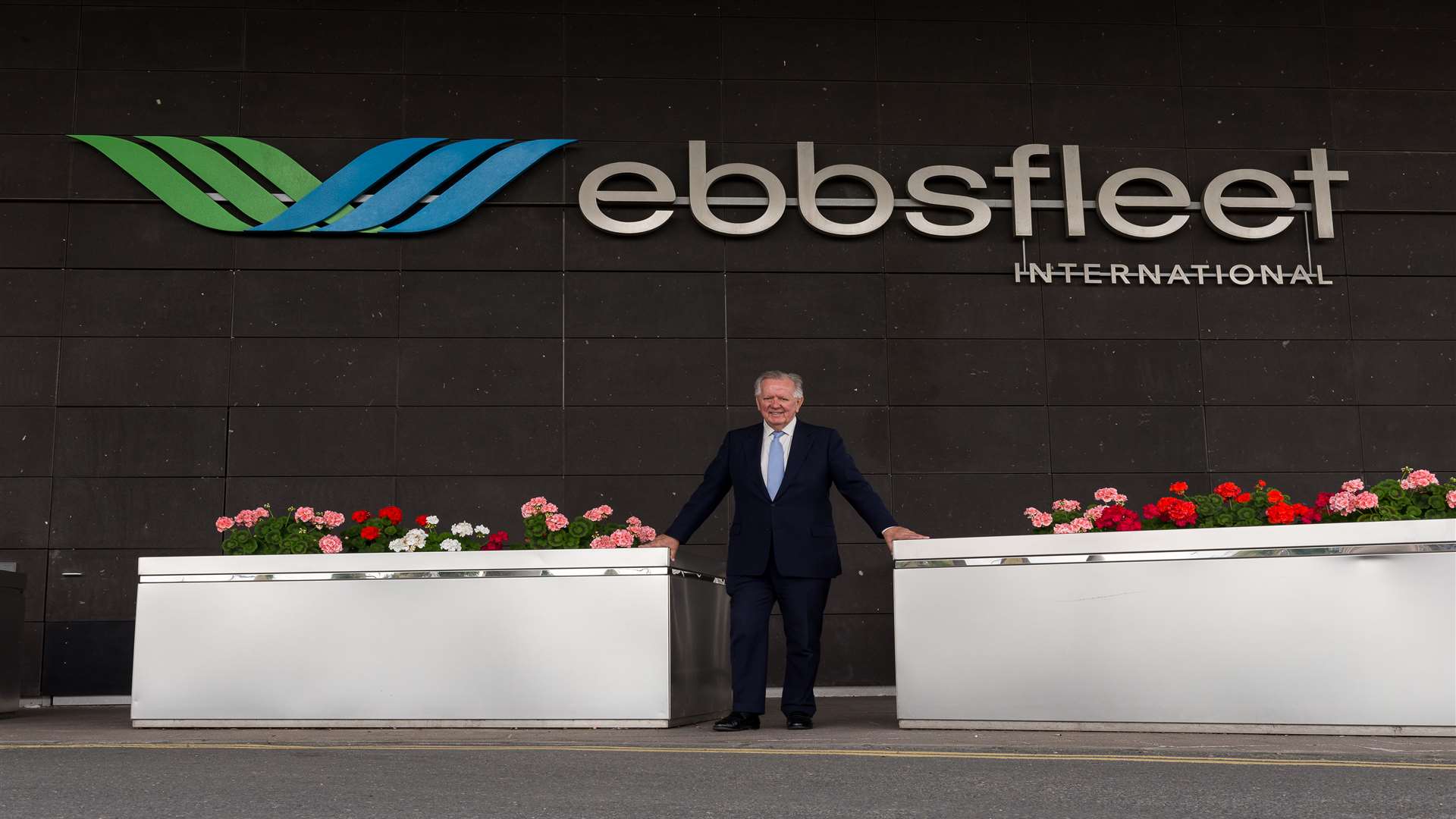 Steven Norris, former transport minister and chairman of Paramount resort developer London Resort Company Holdings, at Ebbsfleet International Station