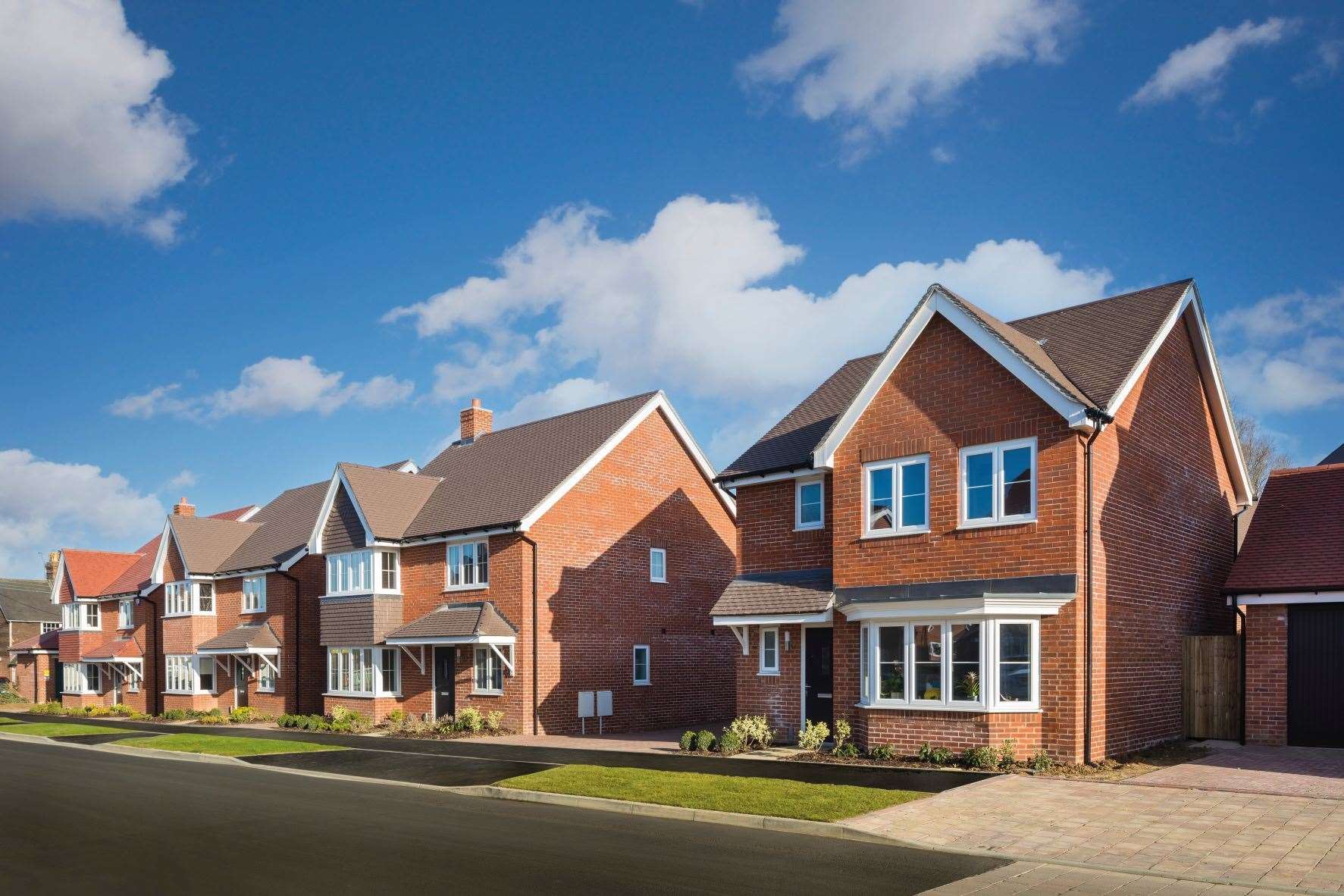 The Bovis Homes Catkin Gardens development in Headcorn