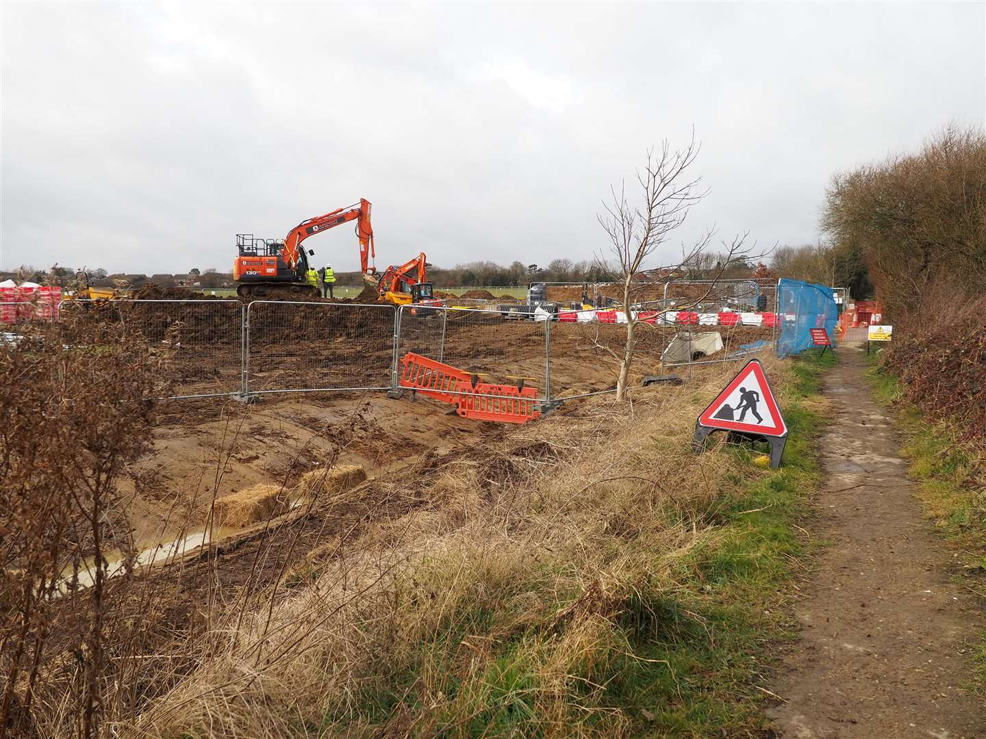 Construction is underway for the Grasmere Gardens development. Picture: Gerard Jakimavicius