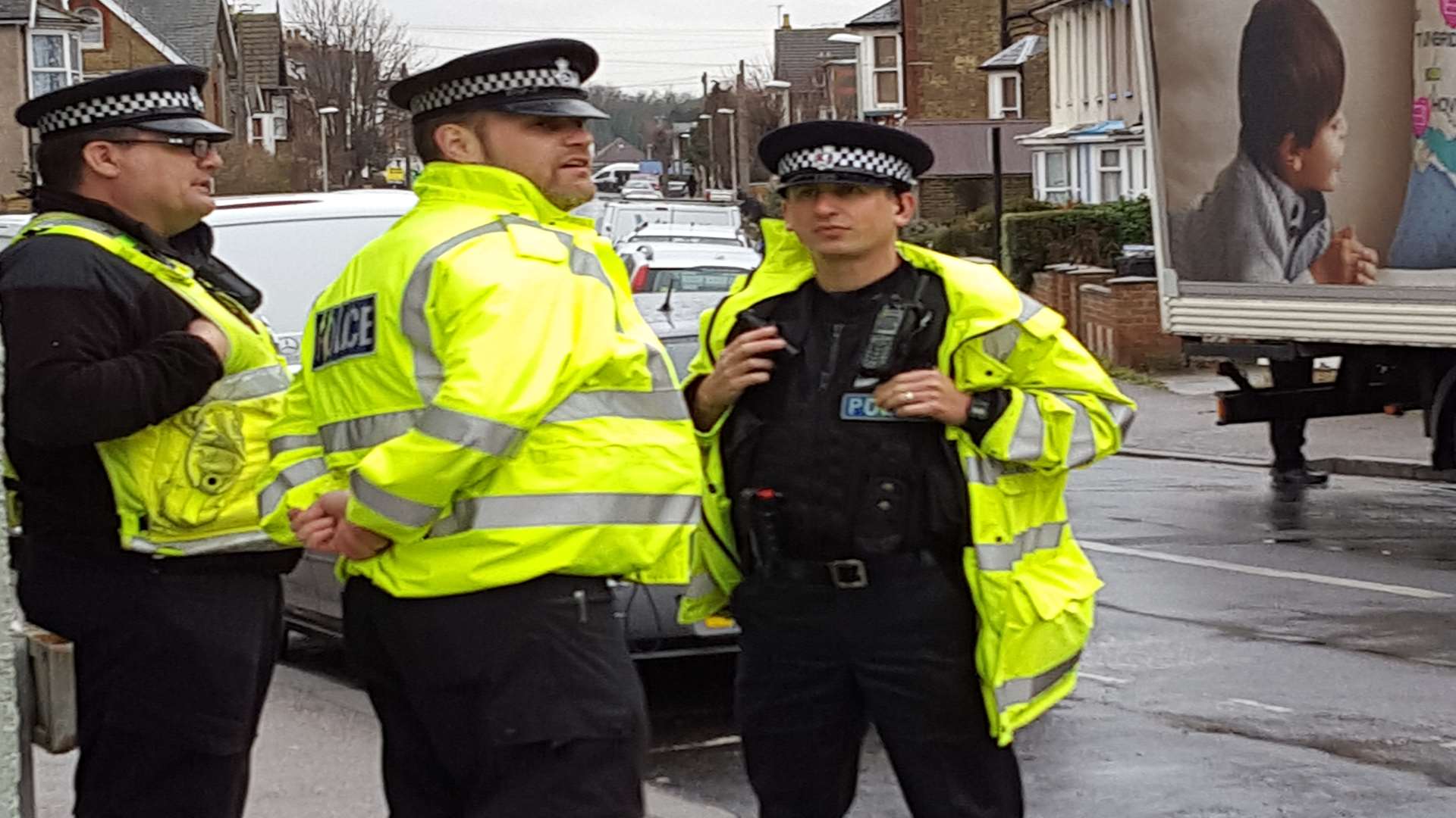 A man was taken to hospital after the Herne Bay accident