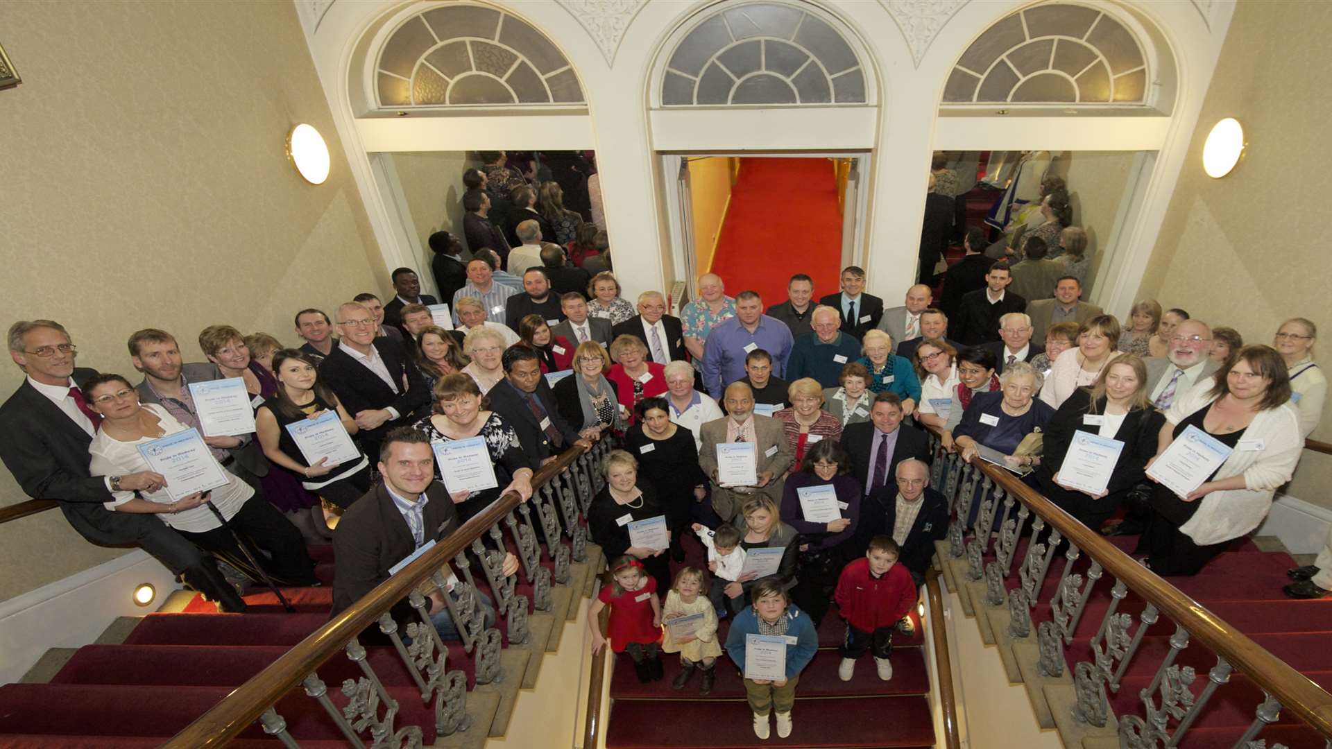 Last year's Pride in Medway certificate presentation night