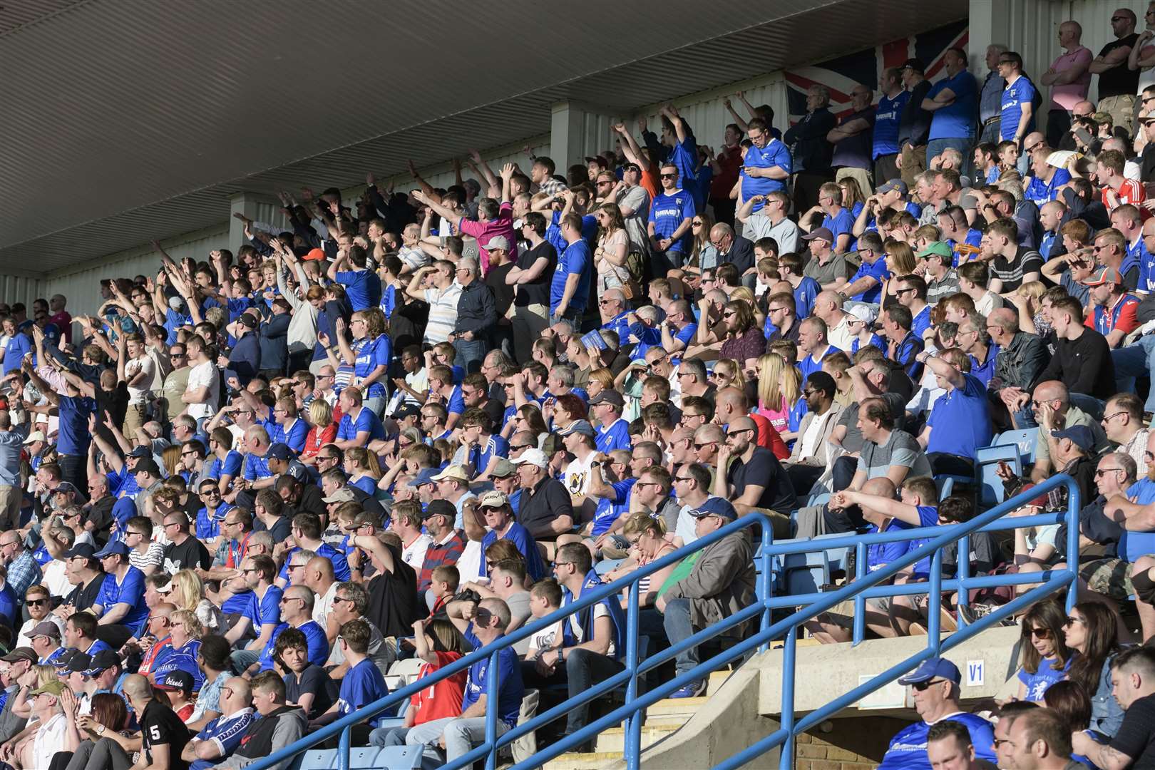 Fans are due to return to sport stadiums from May 17 - but that could be too late for Gills fans this season. Picture: Andy Payton (42172990)