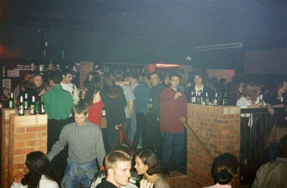 The small bar in the downstairs arena. Picture: Mick Clark