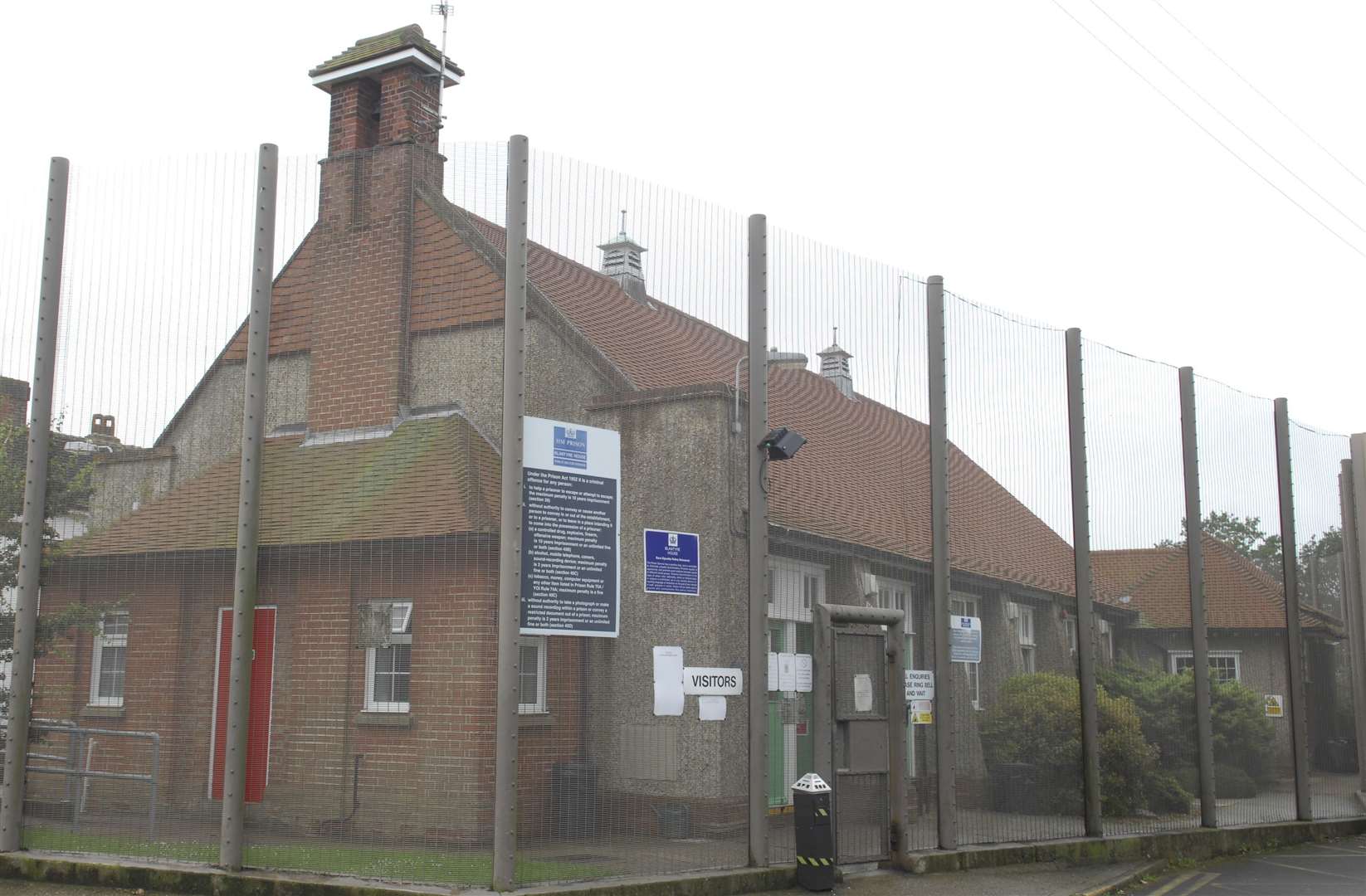 Blantyre House prison is now closed Picture: Martin Apps