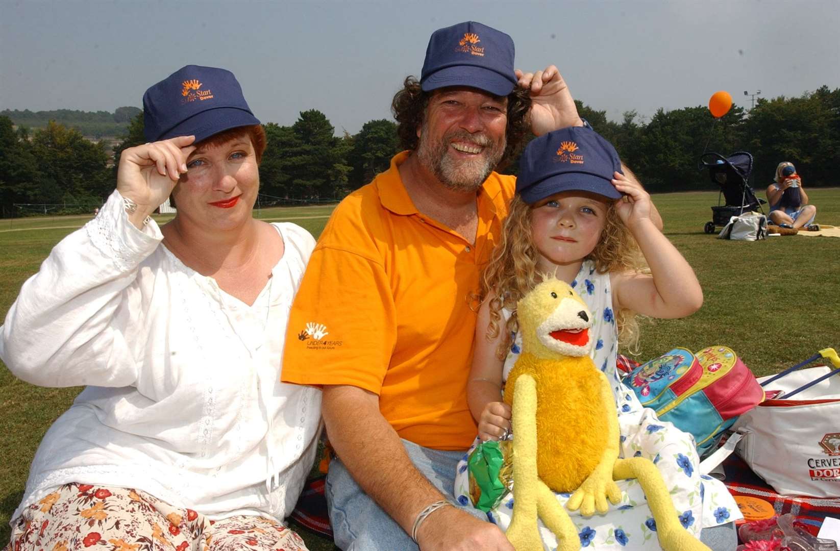 Linda and Martin Turner with three- year old Kelly