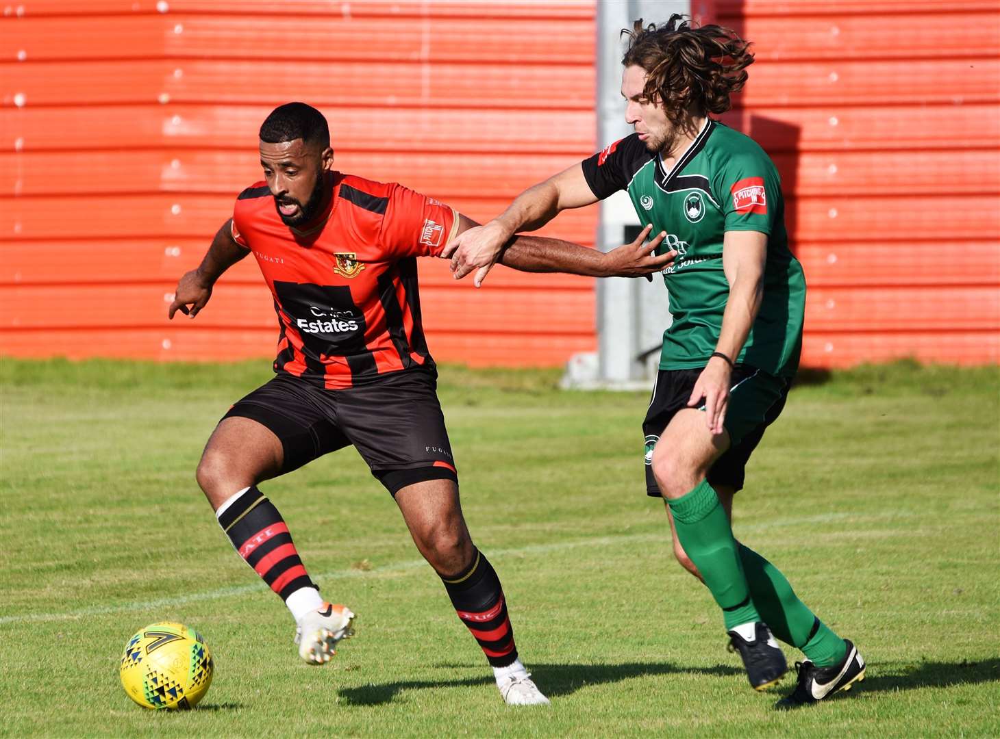 Action from the Brickies' victory over Phoenix Sports Picture: Ken Medwyn