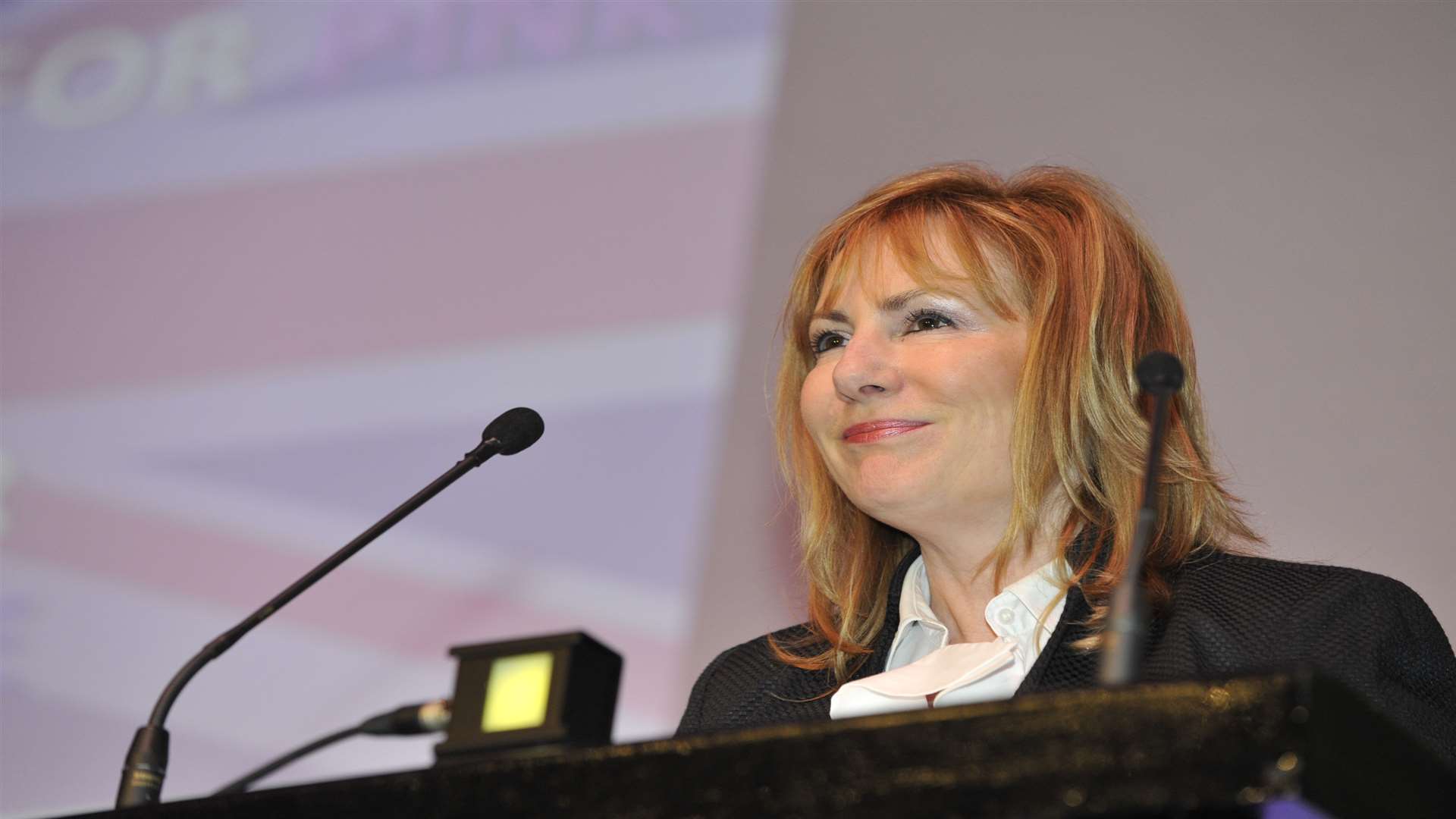 Janice Atkinson at the Winter Gardens in Margate. Picture: Tony Flashman