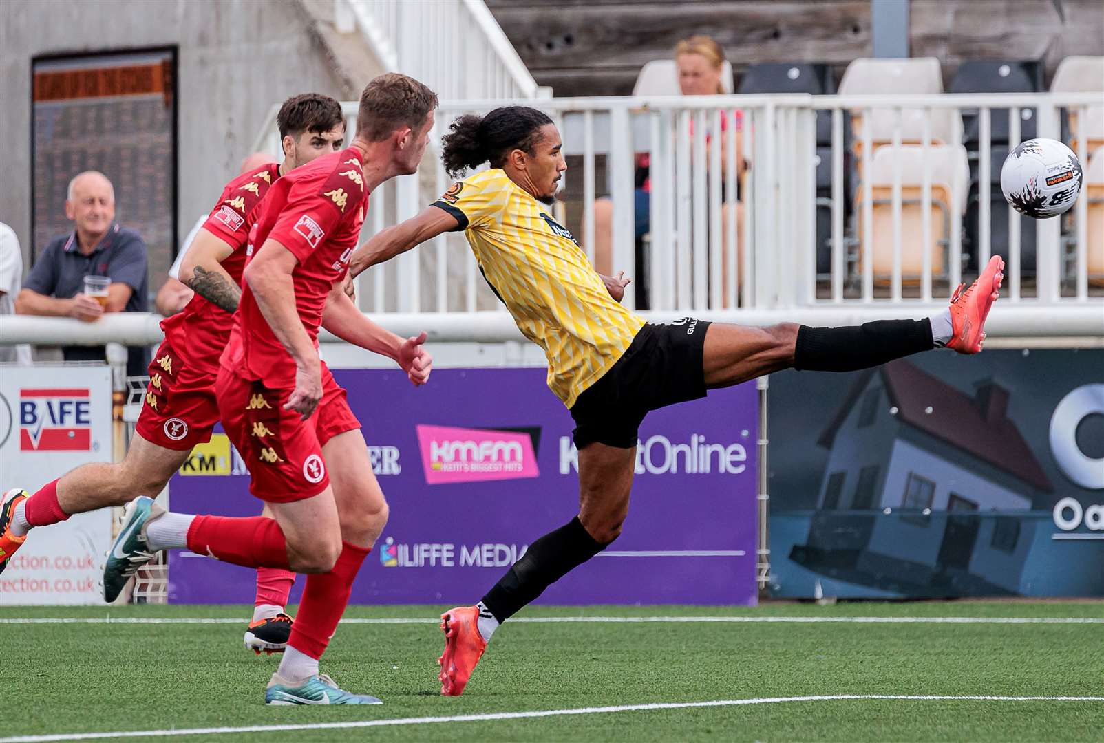 Striker Aaron Blair is among the summer signings at Maidstone. Picture: Helen Cooper