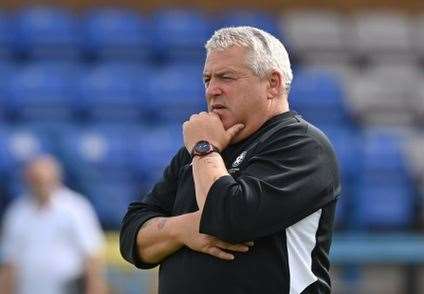 Cup disappointment for Chatham Town Women's manager Keith Boanas and a big game to now prepare for Picture: Keith Gillard