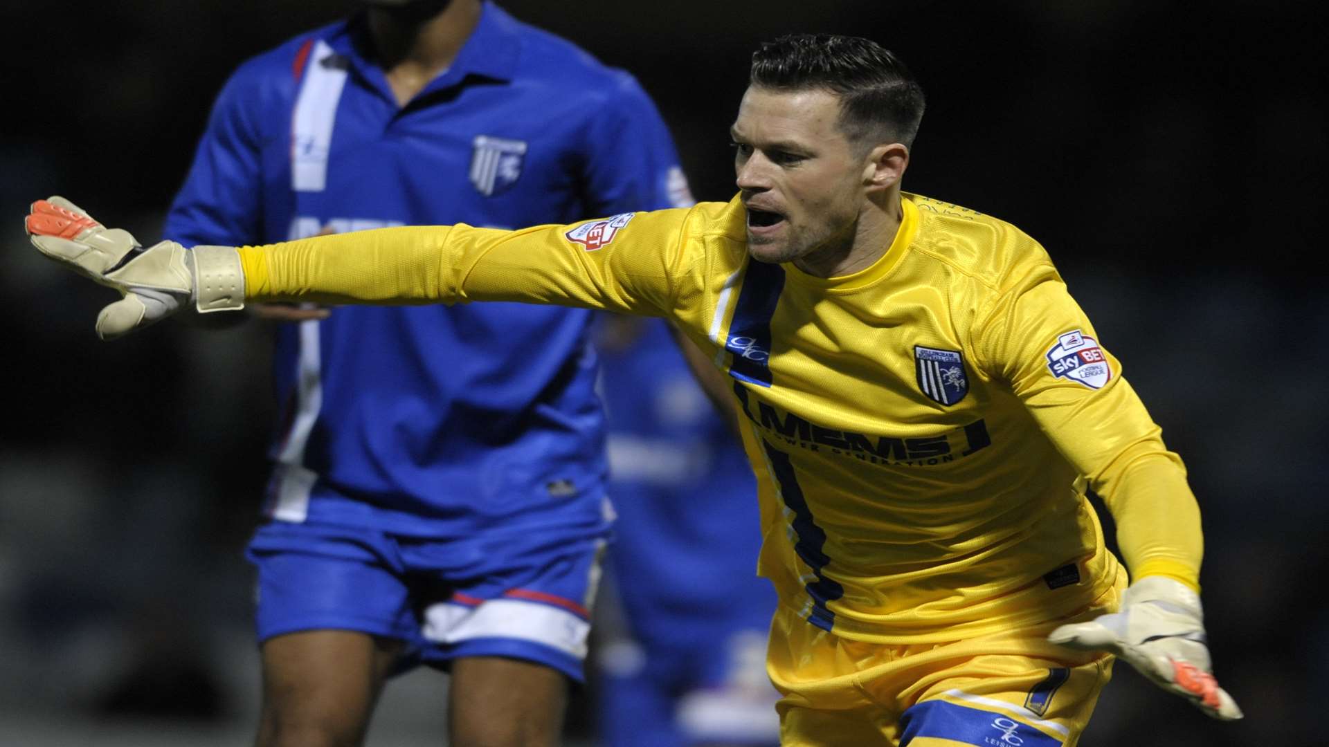 Gillingham keeper Stuart Nelson should recover quickly from his error against Port Vale according to John Egan Picture: Barry Goodwin