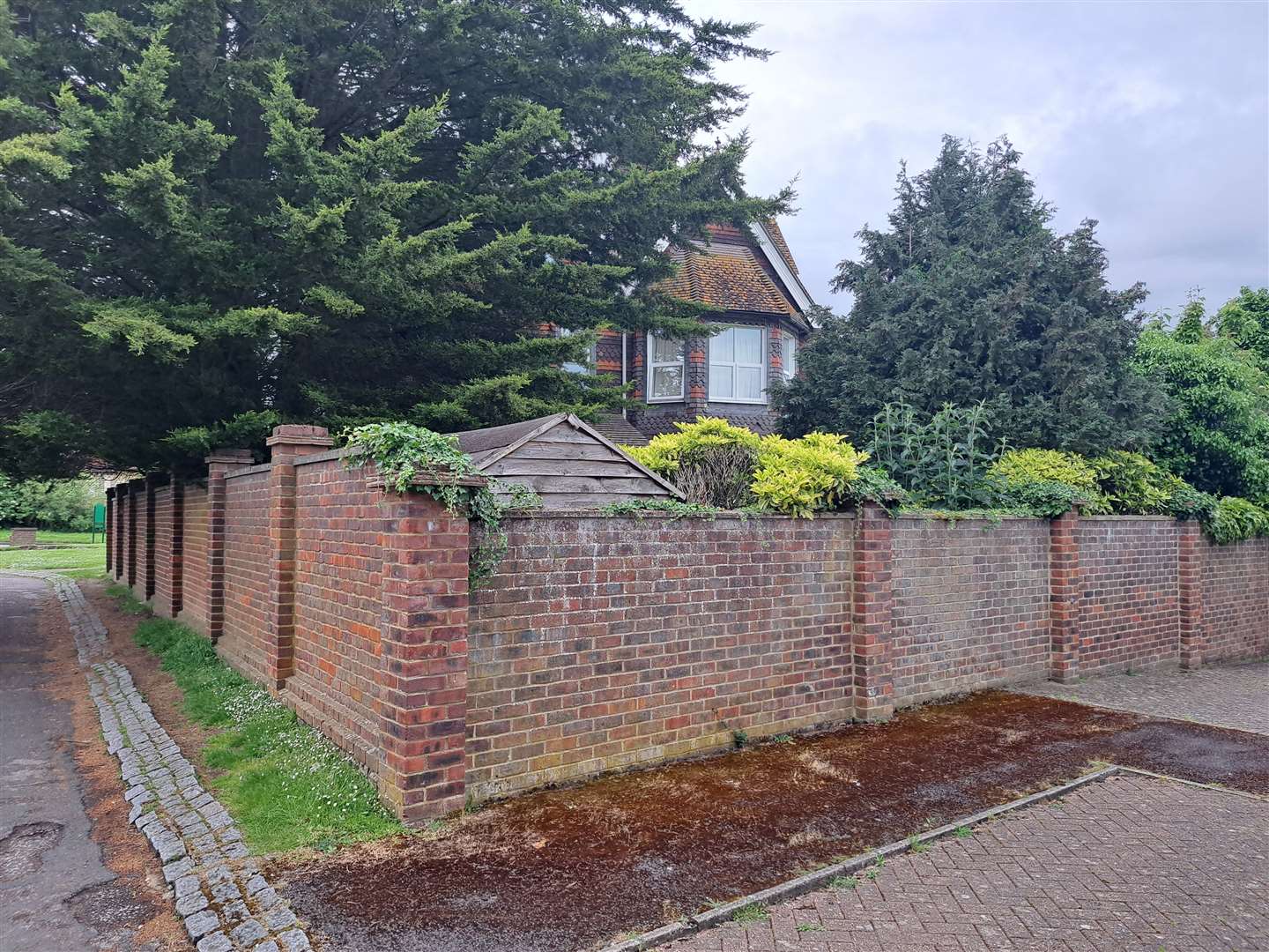 A view of The Vale care home from Otterbourne Place