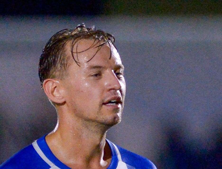 Herne Bay midfielder Kane Haysman is expected to miss weeks, not months, after suffering an injured foot in last weekend’s away loss. Picture: Stuart Watson