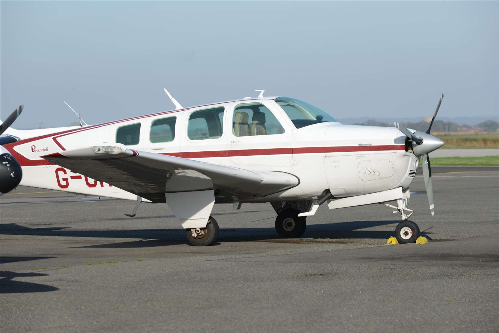 A plane at Lydd airport