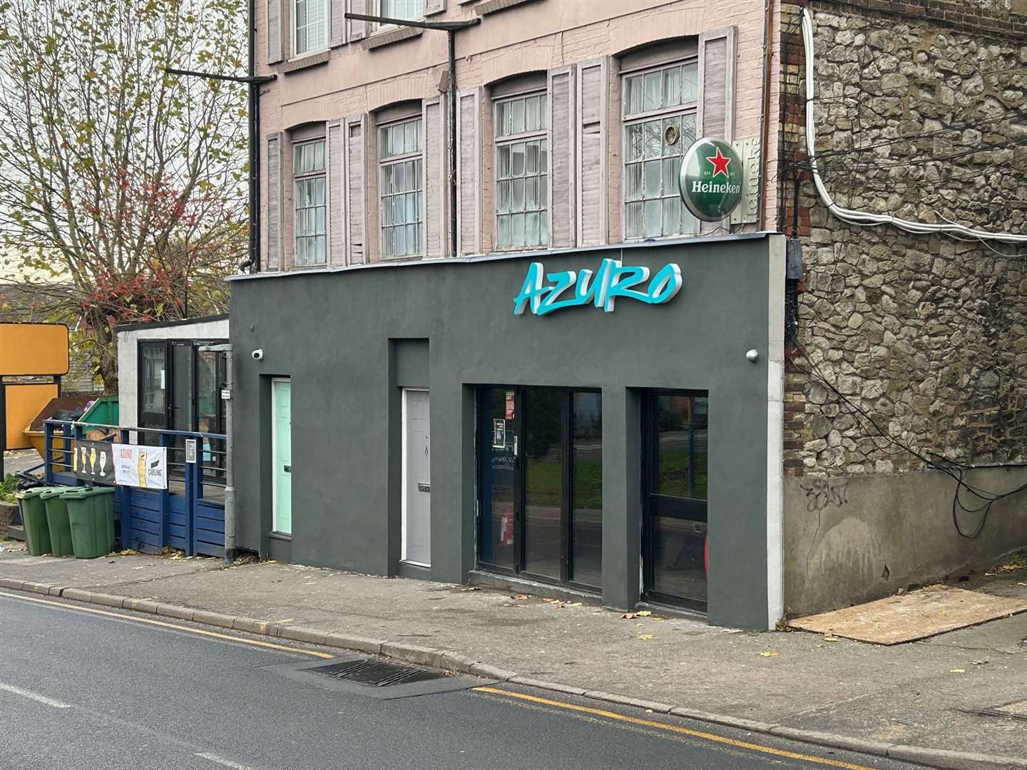 Lashings Bar is now known as Azuro