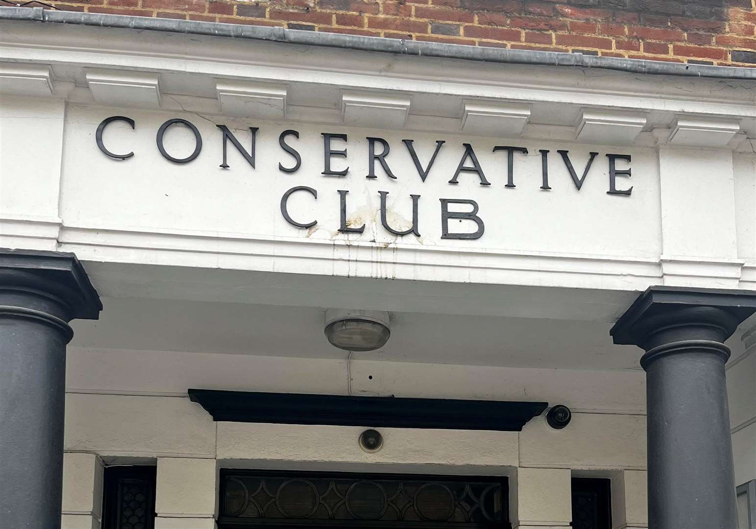 The Conservative Club suddenly closed down a few months ago