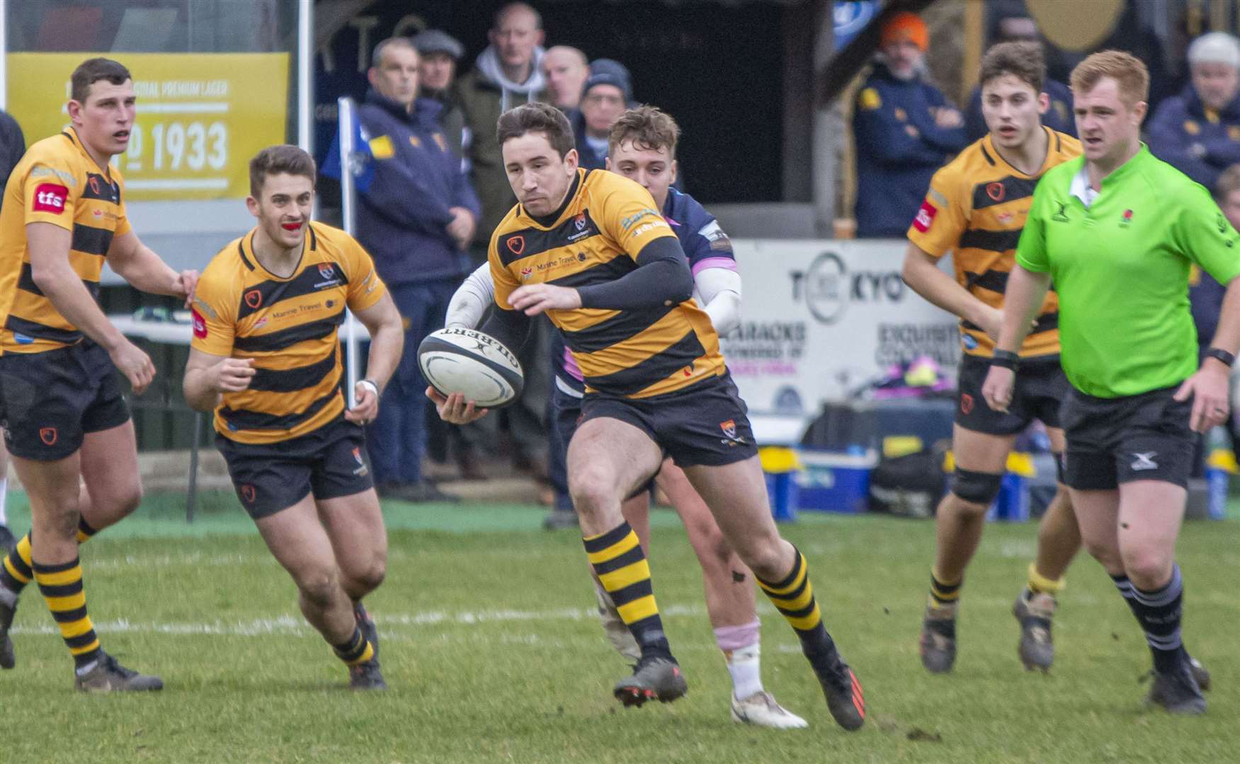 Canterbury dictate the play against Sevenoaks. Picture: Phillipa Hilton