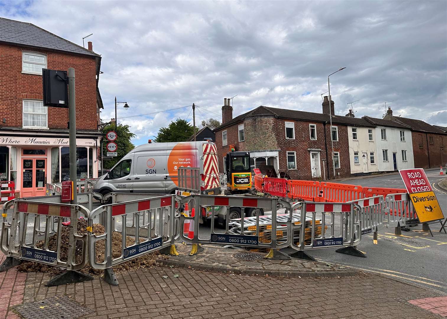 Further closures and diversion are set for Wateringbury crossroads. Picture: Elli Hodgson