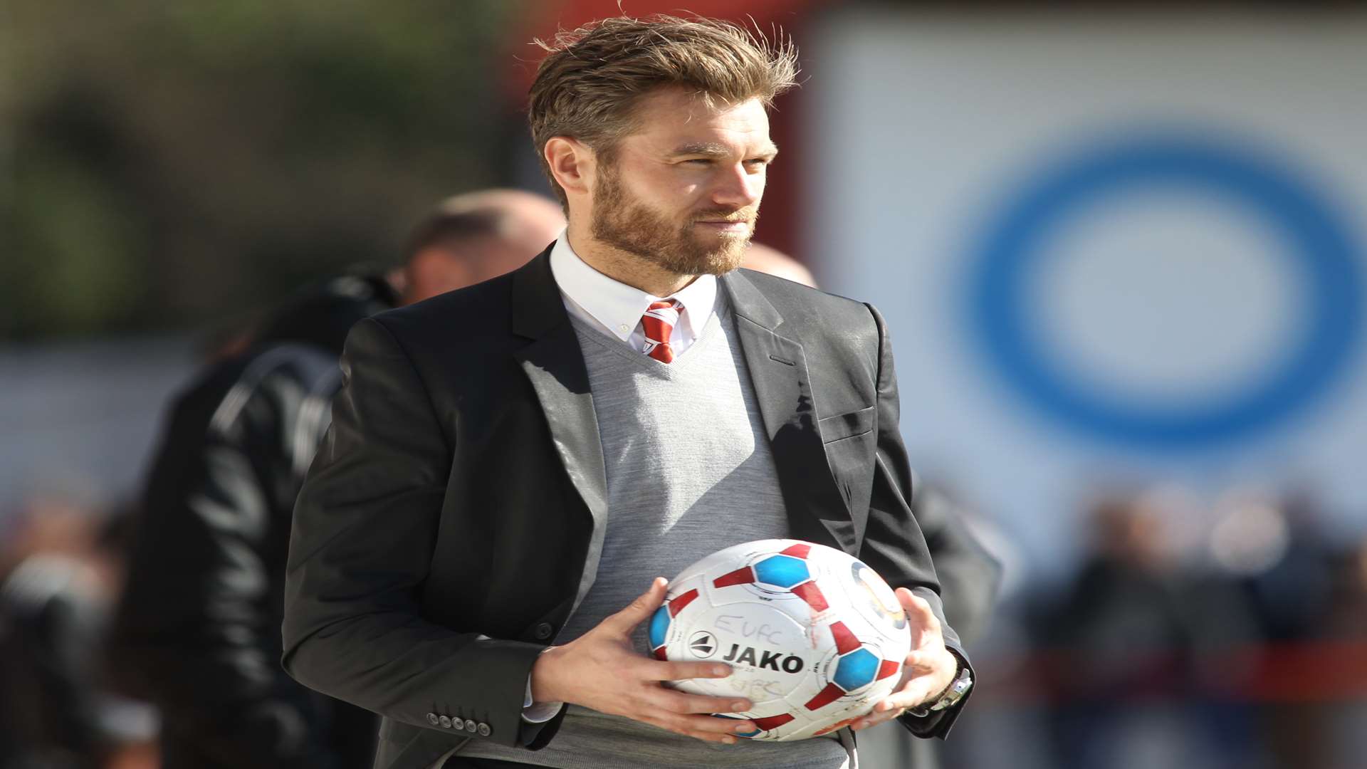 Ebbsfleet United manager Daryl McMahon Picture: John Westhrop