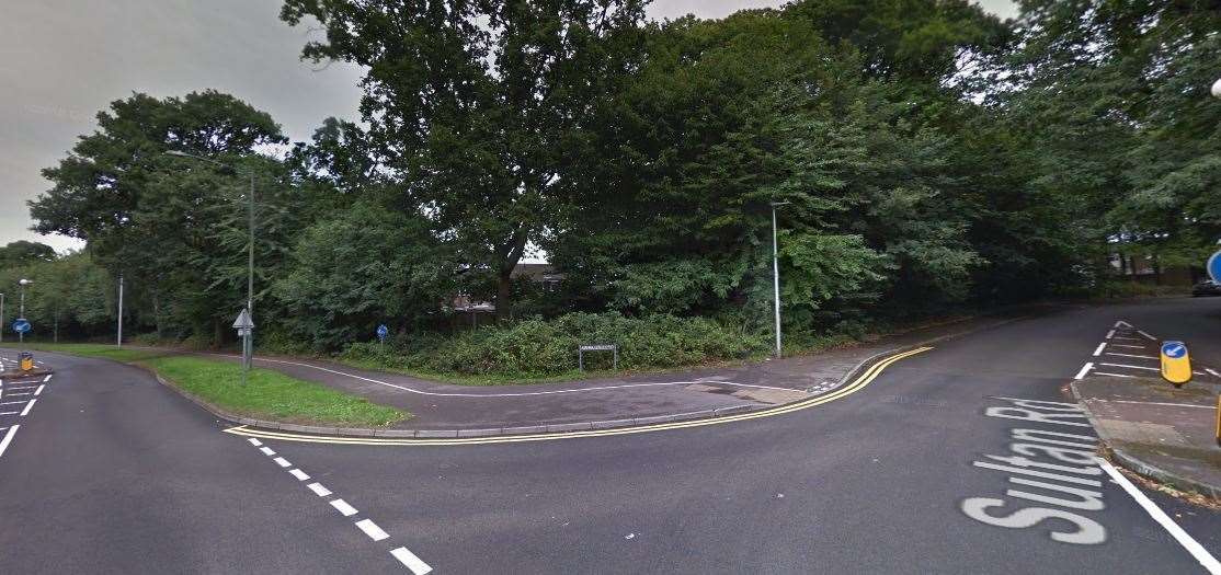 The junction of Sultan Road, Chatham. Picture: Google Streetview (7672473)