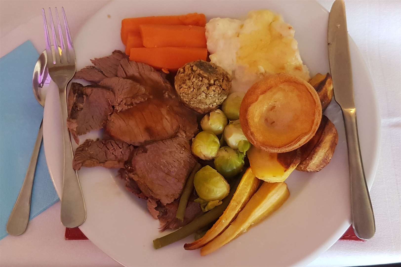 The £1 roast dinner at The Britannia in Margate (7654074)