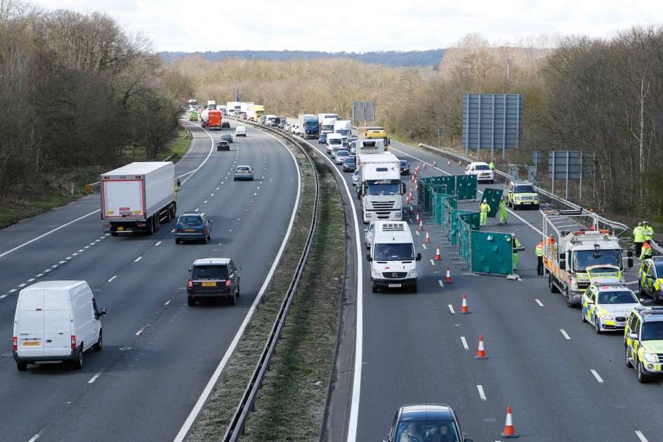 The scene of the accident. Picture: Matt Walker