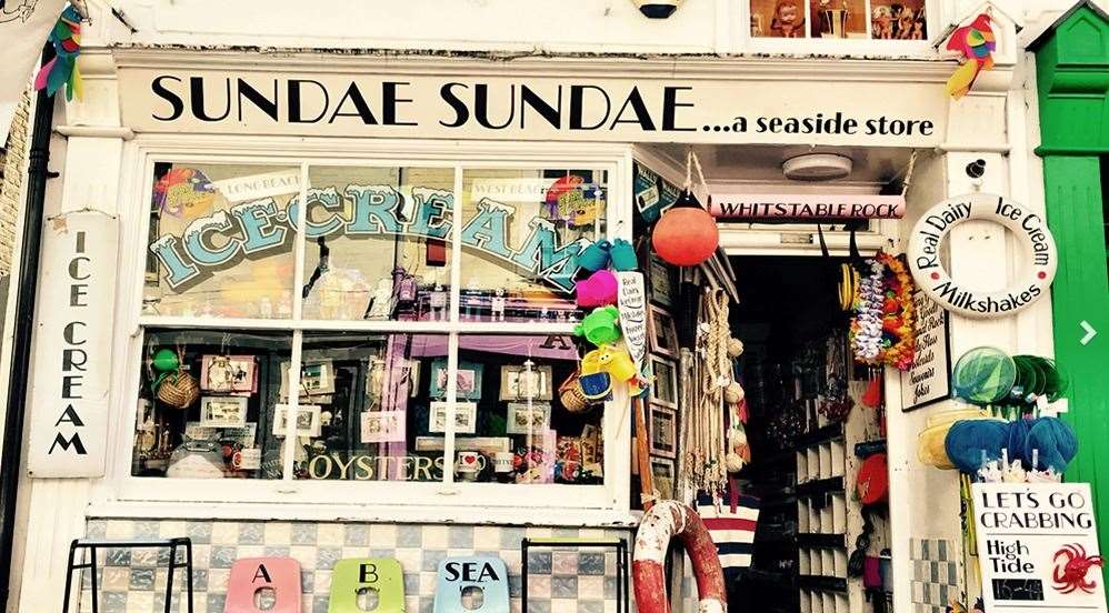 Sundae Sundae in Whitstable is crammed full of all things beach