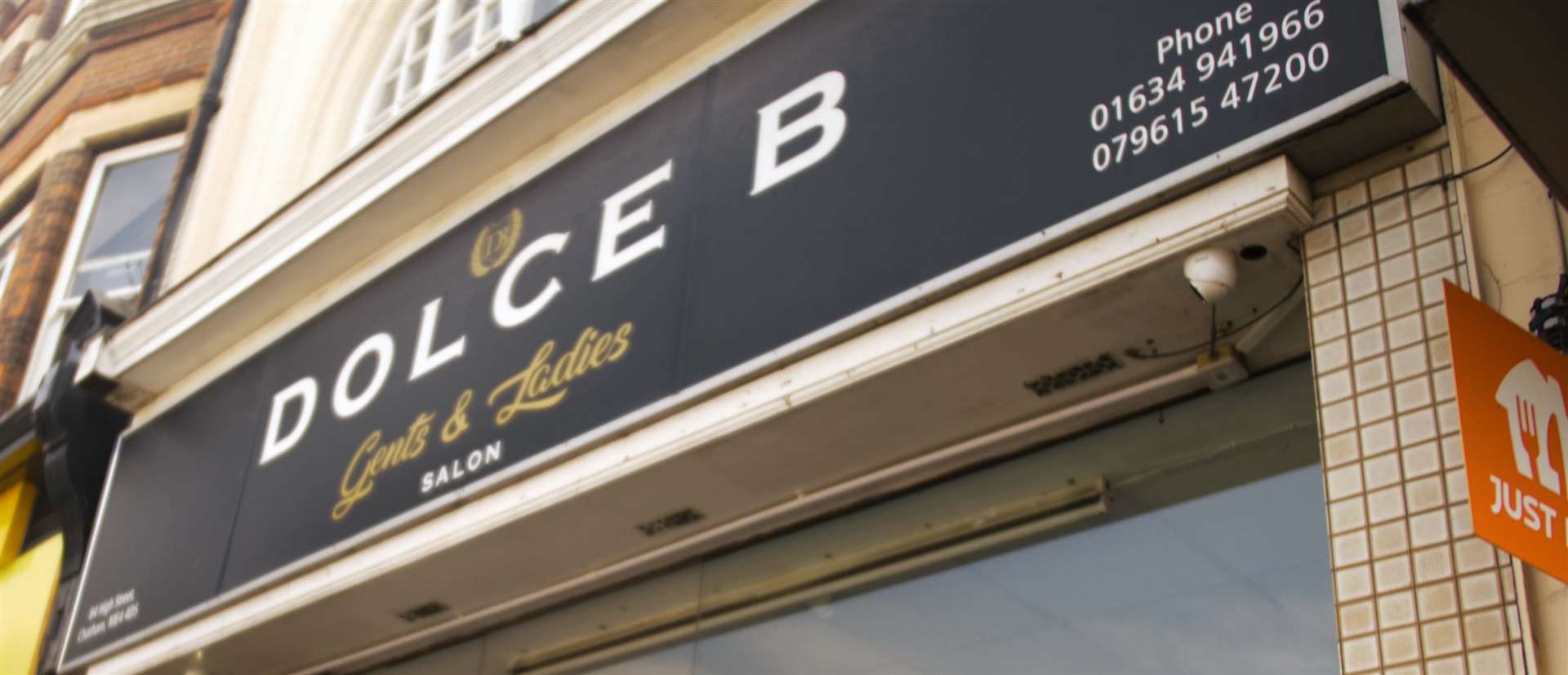 Dolce B salon in Chatham High Street