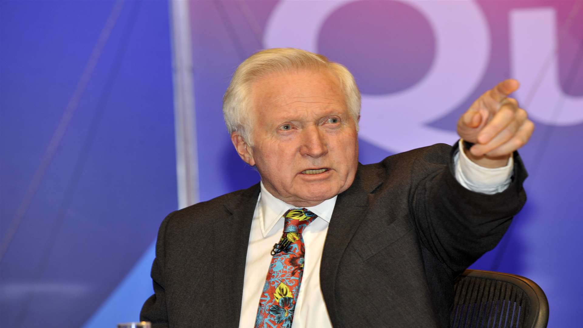 Question Time host David Dimbleby