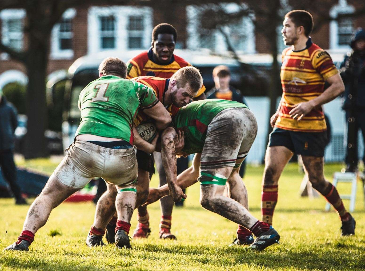 Medway's Jack Nickalls takes the game to Battersea Ironsides. Picture: Jake Miles Sports Photography