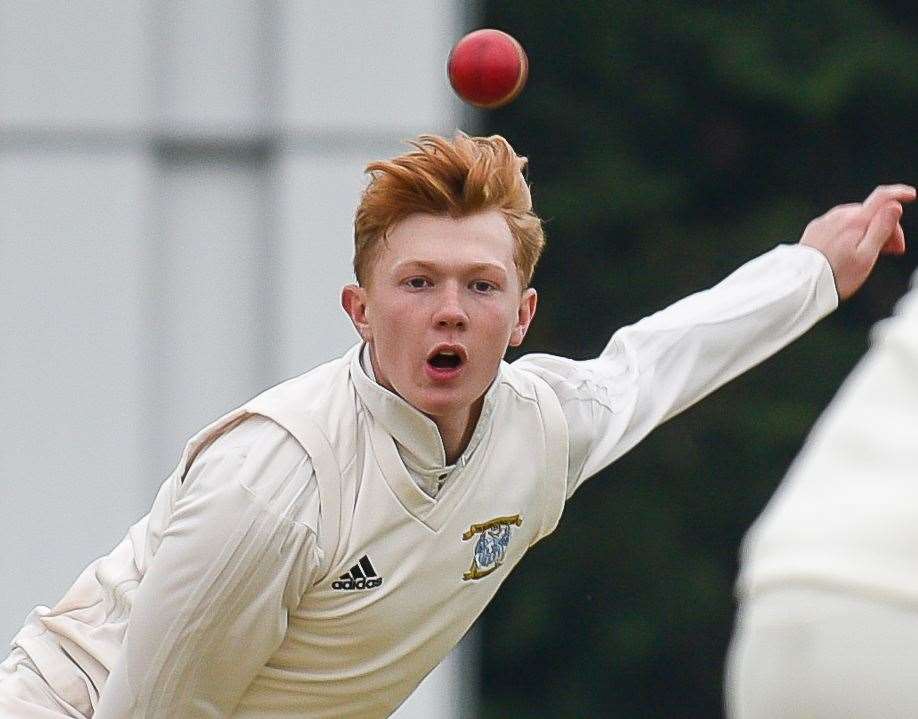 Canterbury skipper Isacc Dilkes. Picture: Alan Langley