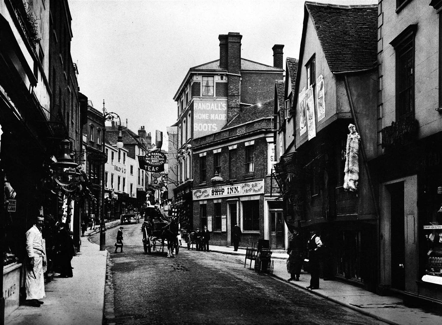 A view of Gabriel’s Hill from around 1910