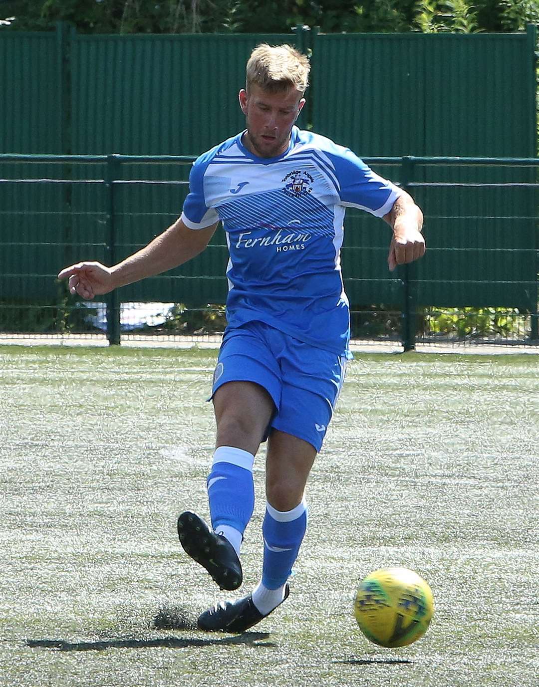 Tonbridge Angels defender Ben Swift. Picture: David Couldridge