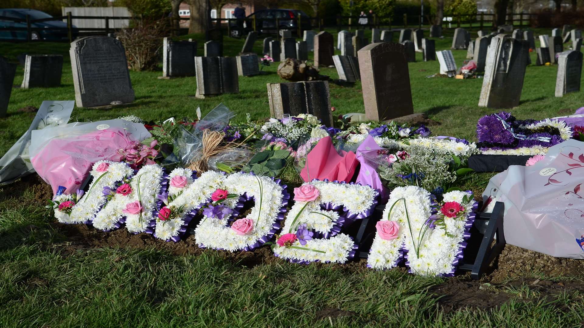 Jayden is buried at St Martin's Church in Cheriton